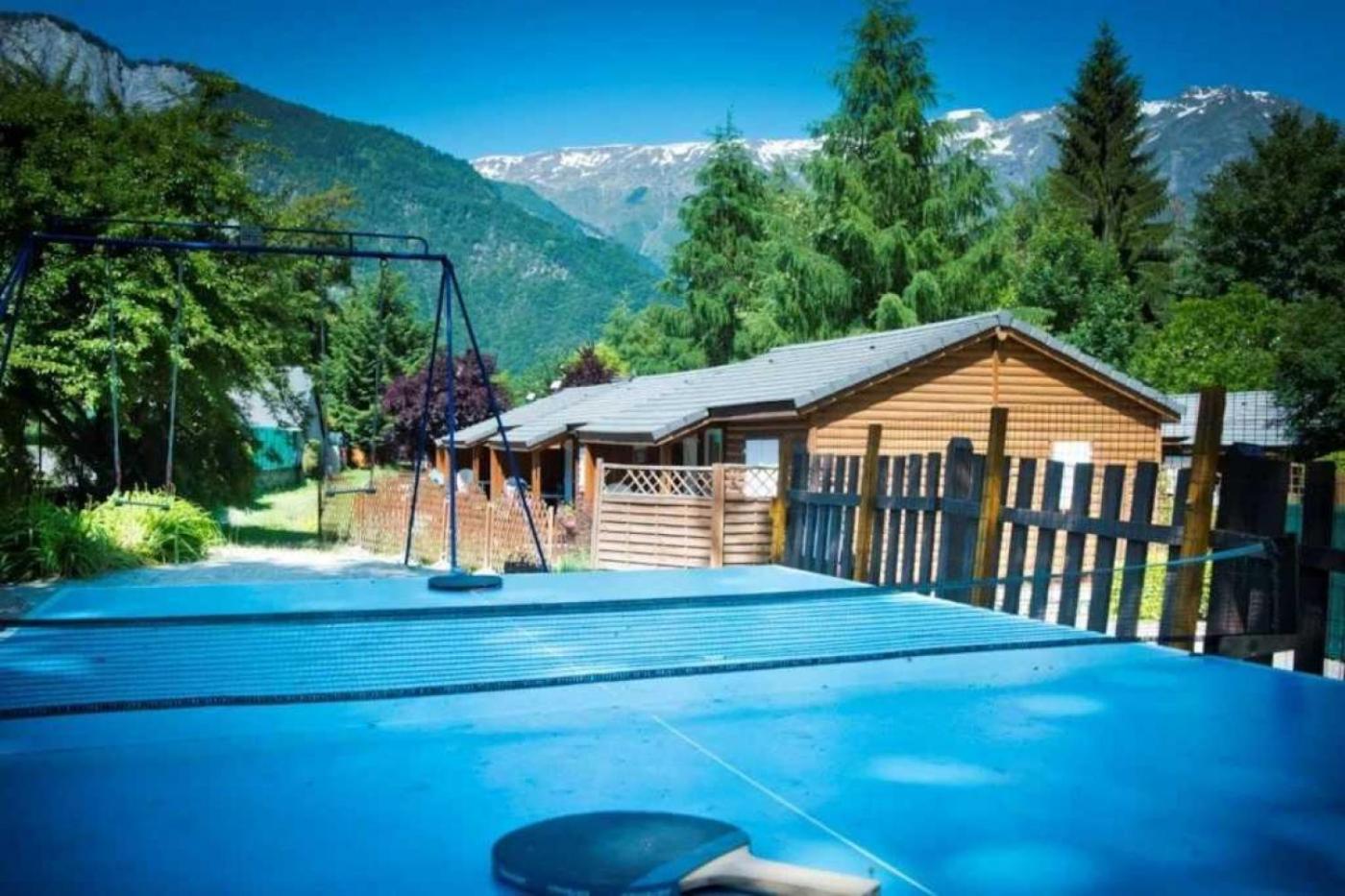 Villa Roulotte 5 Etoiles - Piscine - Cca0Gcf Le Bourg-dʼOisans Exterior foto